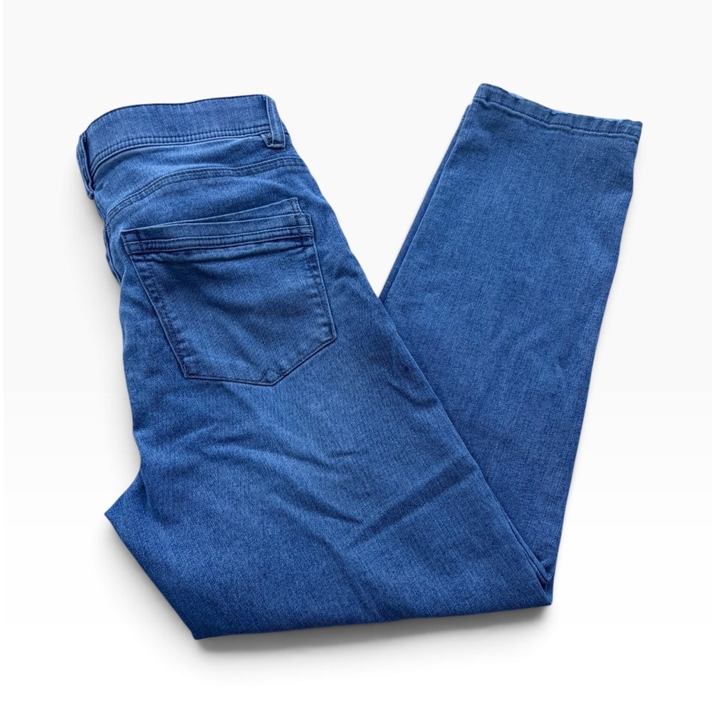Democracy Ab Solution Tech Straight Leg Jeans Womens 8 Blue EUC Stretch Denim - Picture 6 of 8